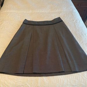 Black A-line Limited Skirt
